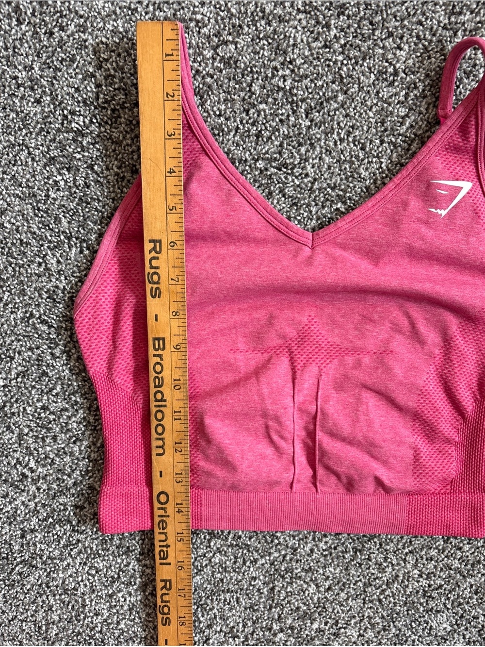 Gymshark Vital Seamless Sports Bra Tank Top Medium Workout Activewear Gym Yoga - Picture 8 of 10